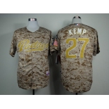 San Diego Padres #27 Matt Kemp 2014 Camo Jersey