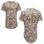 San Diego Padres #40 Odrisamer Despaigne 2014 Camo Jersey