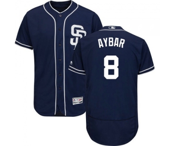 San Diego Padres 8 Erick Aybar Navy Blue Flexbase Authentic Collection Stitched Baseball Jersey