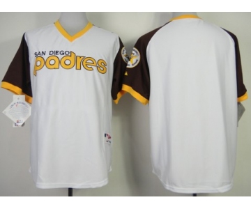San Diego Padres Blank 1978 White Jersey