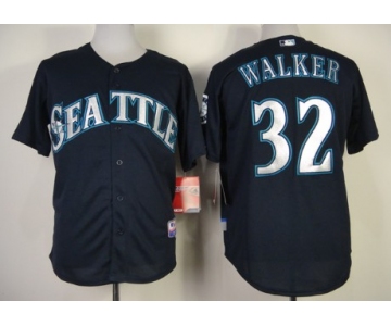 Seattle Mariners #32 Taijuan Walker 2014 Navy Blue Jersey