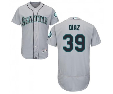 Seattle Mariners #39 Edwin Diaz Grey Flexbase Authentic Collection Stitched Baseball Jersey