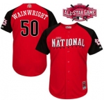 National League St.Louis Cardinals #50 Adam Wainwright Red 2015 All-Star Game Player Jersey