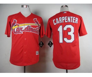 Men's St. Louis Cardinals #13 Matt Carpenter 2015 Red Jersey