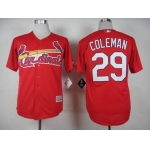 Men's St. Louis Cardinals #29 Chris Carpenter 2015 Red Jersey