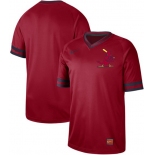 Men's St. Louis Cardinals Blank Red Authentic Cooperstown Collection Stitched Baseball Jersey