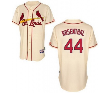 St. Louis Cardinals #44 Trevor Rosenthal Cream Jersey