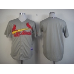 St. Louis Cardinals Blank Gray Jersey