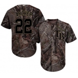 Tampa Bay Rays #22 Chris Archer Camo Realtree Collection Cool Base Stitched MLB Jersey