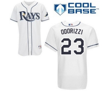 Tampa Bay Rays #23 Jake Odorizzi White Jersey