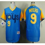 Tampa Bay Rays #9 Wil Myers 1988 Light Blue Jersey