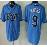 Tampa Bay Rays #9 Wil Myers Light Blue Cool Base MLB Jersey