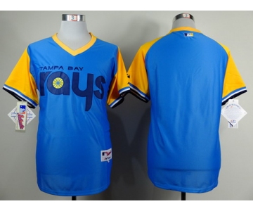 Tampa Bay Rays Blank 1988 Light Blue Jersey