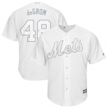 Mets #48 Jacob DeGrom White deGrom Players Weekend Cool Base Stitched Baseball Jersey