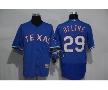 Men's Texas Rangers #29 Adrian Beltre Royal Blue 2016 Flexbase Stitched Baseball Jersey