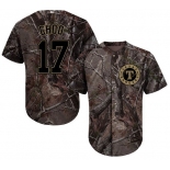 Texas Rangers #17 Shin-Soo Choo Camo Realtree Collection Cool Base Stitched Baseball Jersey