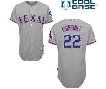 Texas Rangers #22 Nick Martinez 2014 Gray Jersey