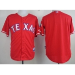 Texas Rangers Blank 2014 Red Jersey