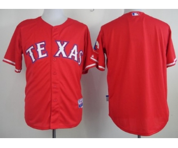 Texas Rangers Blank 2014 Red Jersey