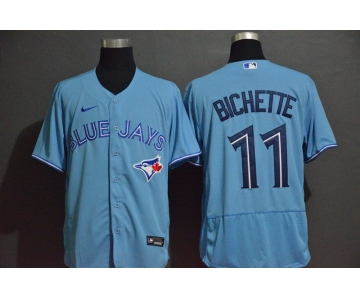 Men's Toronto Blue Jays #11 Bo Bichette Blue Stitched MLB Flex Base Nike Jersey