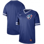 Blue Jays Blank Royal Authentic Cooperstown Collection Stitched Baseball Jersey