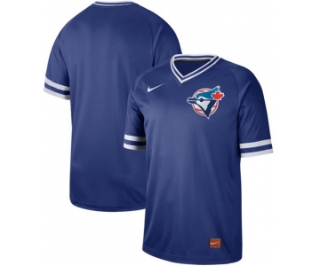 Blue Jays Blank Royal Authentic Cooperstown Collection Stitched Baseball Jersey