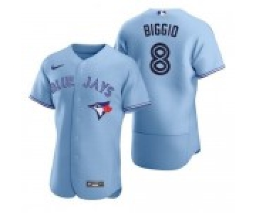 MLB Toronto Blue Jays #8 Cavan Biggio sky Blue 2020 Nike FlexBase Jersey