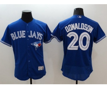 Men's Toronto Blue Jays #20 Josh Donaldson Blue Flexbase 2016 MLB Player Jersey