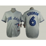 Men's Toronto Blue Jays #6 Marcus Stroman White Jersey