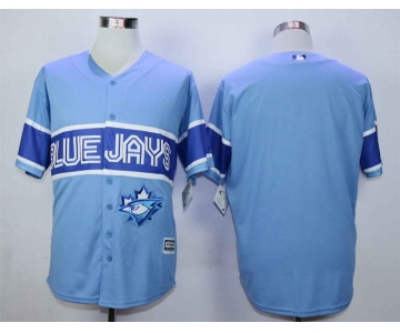 Men's Toronto Blue Jays Blank Light Blue New Cool Base Jersey
