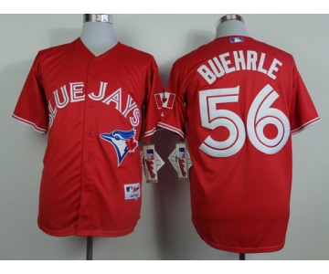 Toronto Blue Jays #56 Mark Buehrle Red Jersey
