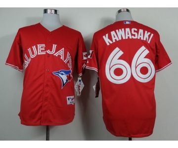 Toronto Blue Jays #66 Munenori Kawasaki Red Jersey