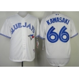 Toronto Blue Jays #66 Munenori Kawasaki White Jersey