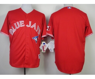 Toronto Blue Jays Blank Red Jersey