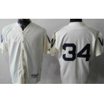 Washington Nationals #34 Bryce Harper 1924 Cream Jersey