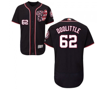 Washington Nationals #62 Sean Doolittle Navy Blue Flexbase Authentic Collection Stitched Baseball Jersey