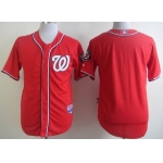 Washington Nationals Blank Red Jersey