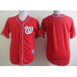 Washington Nationals Blank Red Jersey