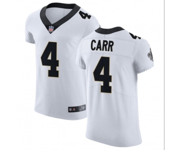 Mens Womens Youth Kids New Orleans Saints #4 Derek Carr White Stitched New Game Jersey