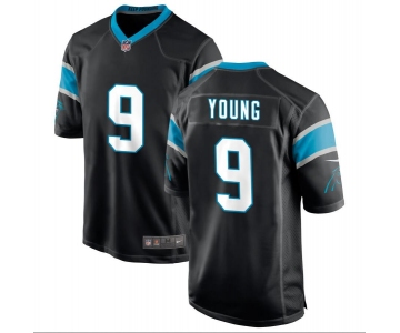 Mens Womens Kids Youth Carolina Panthers #9 Bryce Young Black 2023 Draft First Round Pick Alternate Game Jersey
