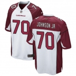 Mens Womens Youth Kids Arizona Cardinals #70 Paris Johnson Jr. White 2023 Draft Stitched Game Football Jersey