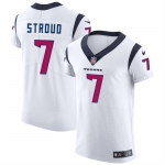 Mens Womens Youth Kids Houston Texans #7 CJ Stroud White 2023 Draft Stitched Football Jersey
