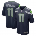 Mens Womens Youth Kids Seattle Seahawks #11 Jaxon Smith-Njigba Navy 2023 Draft Stitched Game Football Jersey