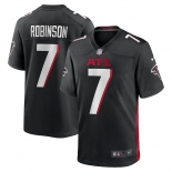 Mens Womens Youth Kids Atlanta Falcons #7 Bijan Robinson Nike Black 2023 Game Jersey