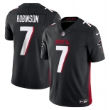 Mens Womens Youth Kids Atlanta Falcons #7 Bijan Robinson Nike Black Vapor F.U.S.E. Limited Jersey
