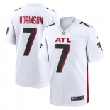 Mens Womens Youth Kids Atlanta Falcons #7 Bijan Robinson Nike White 2023 Game Jersey